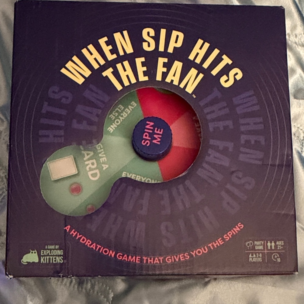 When Sip Hits the Fan Game - Red and Green